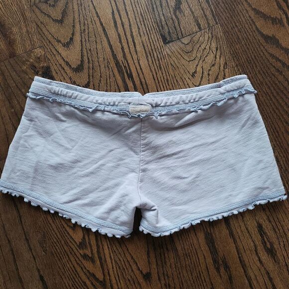 Light blue "be organic" shorts Size P/S - Picture 2 of 3